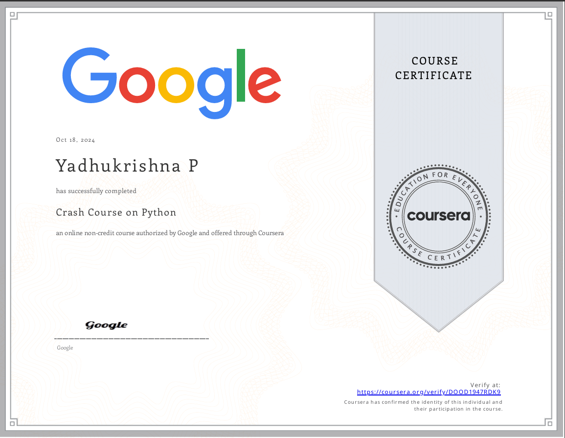 Google Python Automation